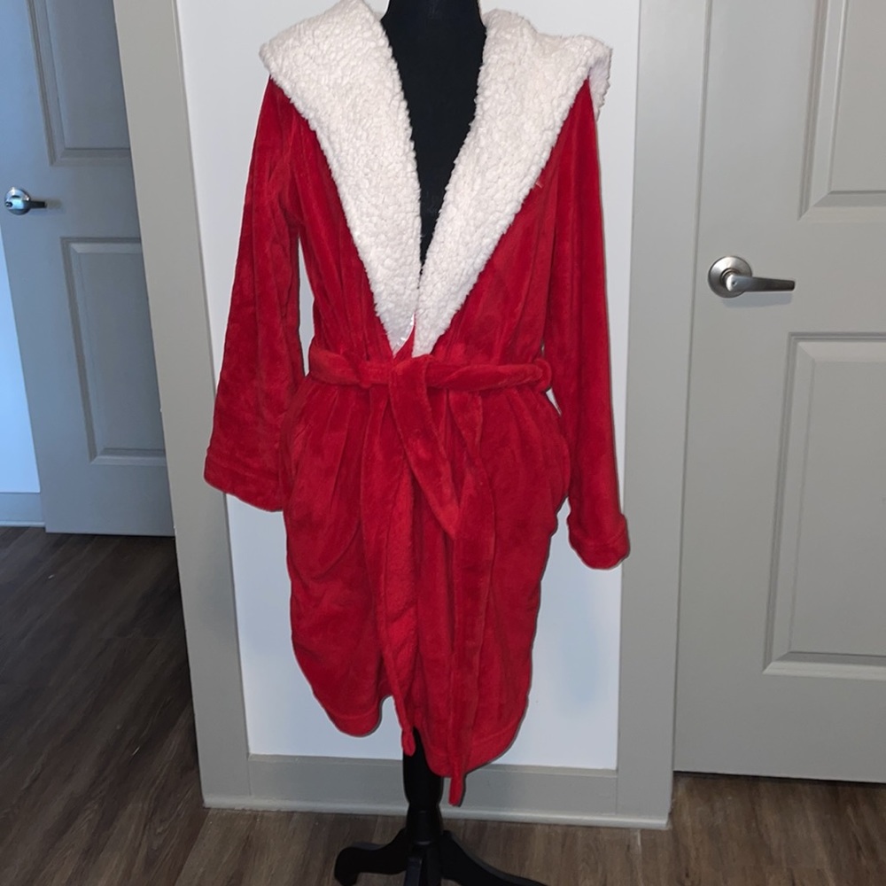 Victoria Secret Red Robe - Picture 3 of 9